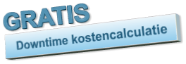 Gratis kosten van RansomWare downtime calculatie 