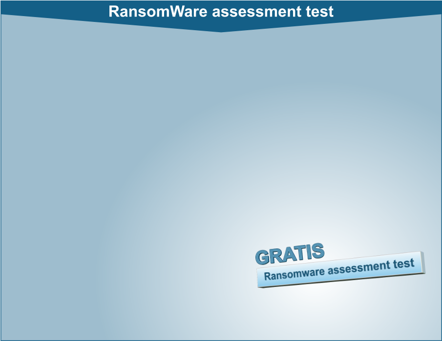 RansomWare assessment test GRATIS Ransomware assessment test